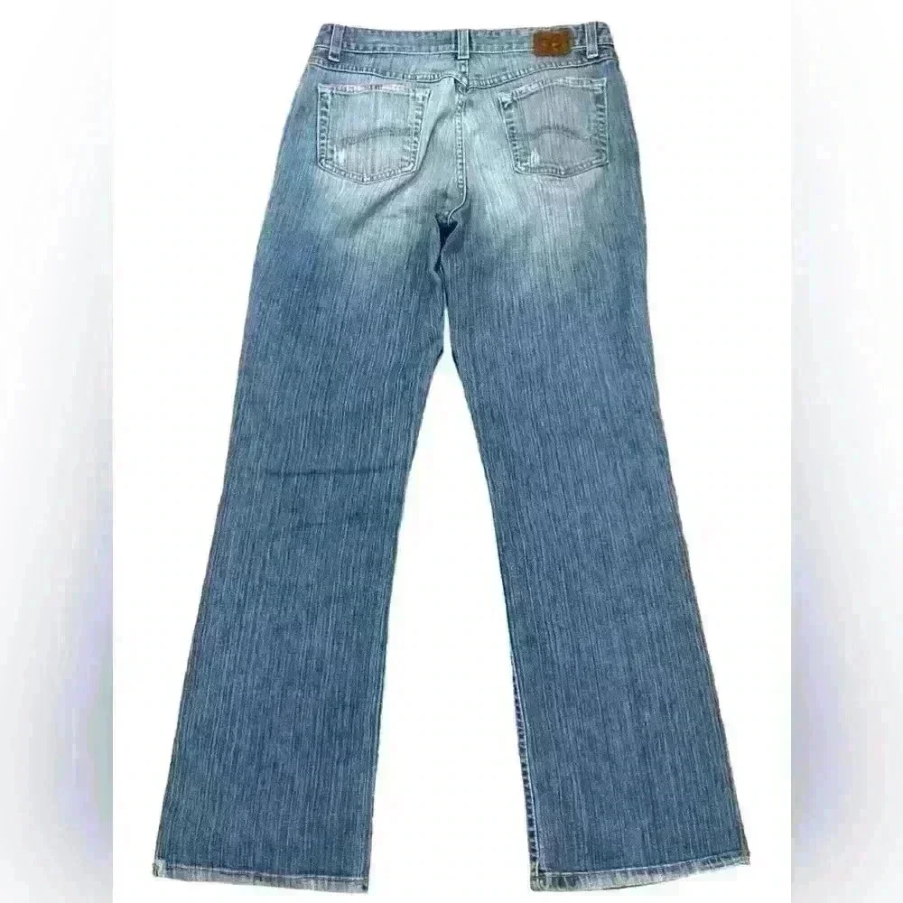 BKE Easy Street Stretch Denim Jeans Size 30/31.5 light wash - Picture 2 of 7